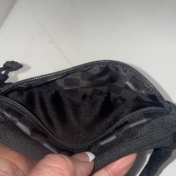 VANS Off The Wall Sling Waist Belt Bag Fanny Pack Black Checkerboard Skater - Picture 12 of 16